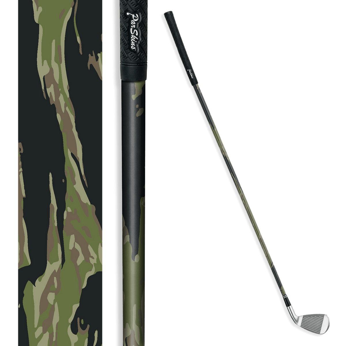 Iron + Putter Shaft Vietnam Tiger Stripe Original Skin