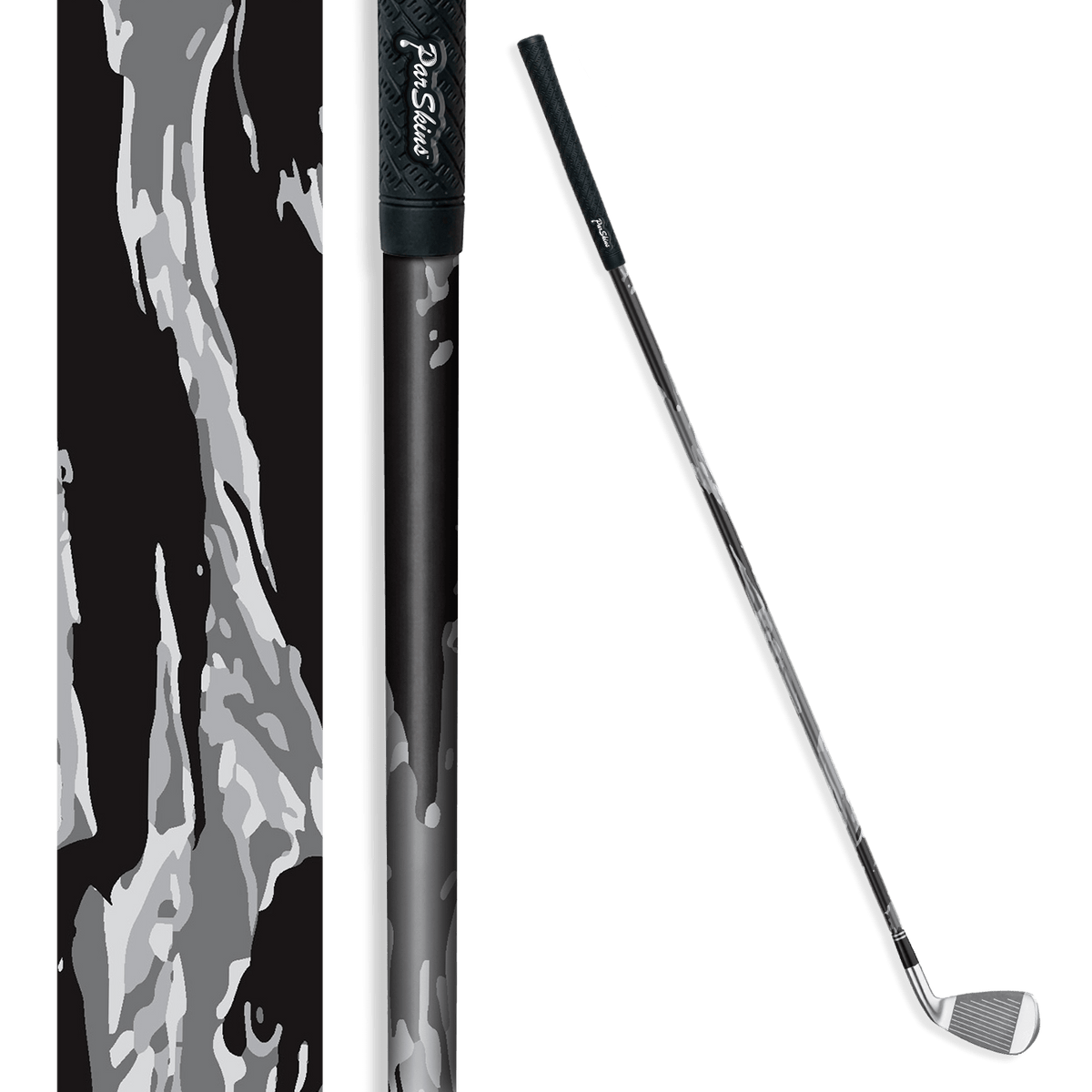 Iron + Putter Shaft Vietnam Tiger Stripe Urban Night Skin