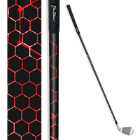 Iron + Putter Shaft Vivid Hex Red Skin