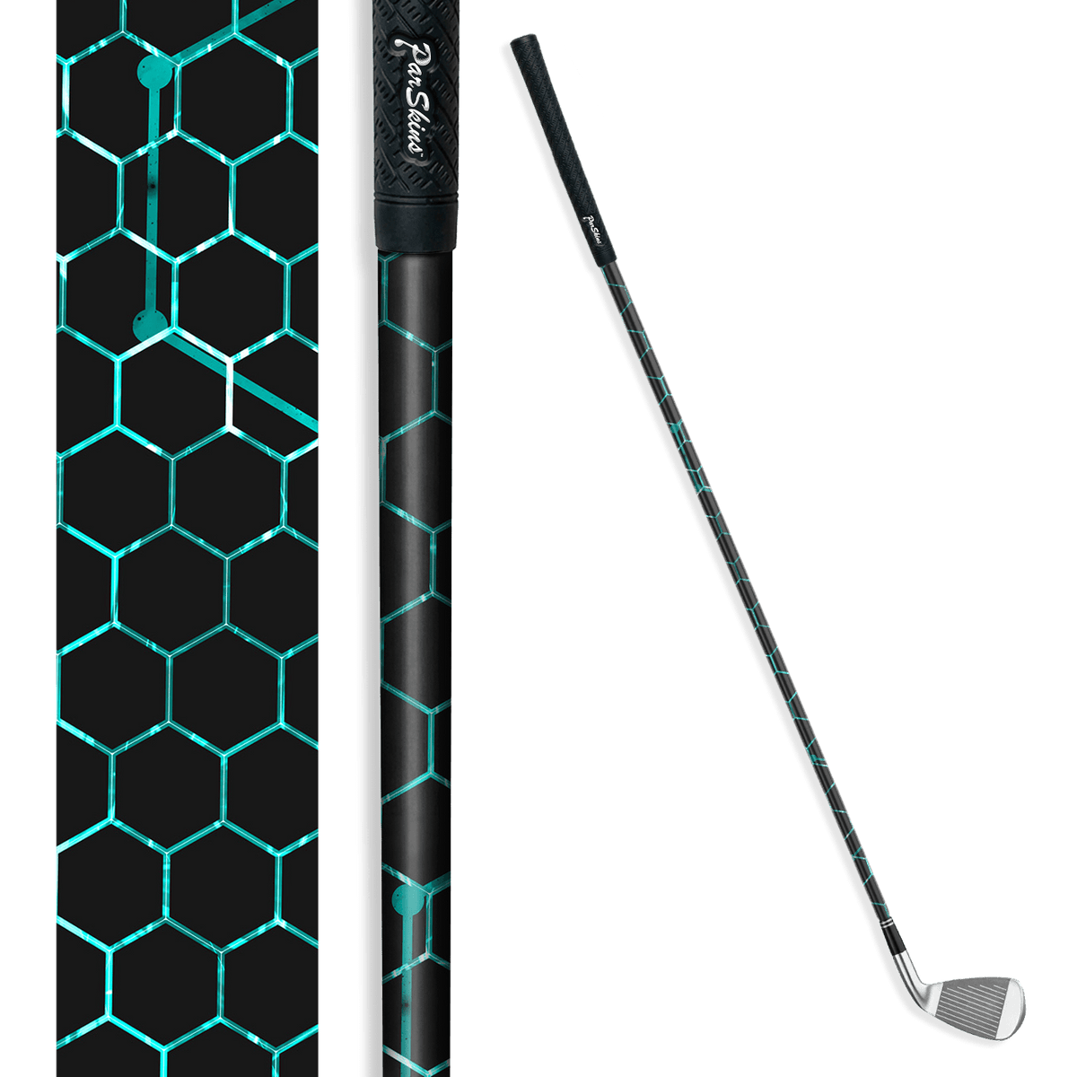 Iron + Putter Shaft Vivid Hex Tiffany Blue Skin