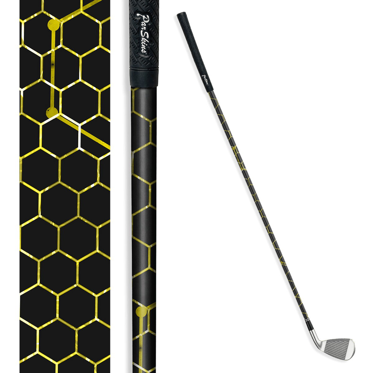 Iron + Putter Shaft Vivid Hex Yellow Skin
