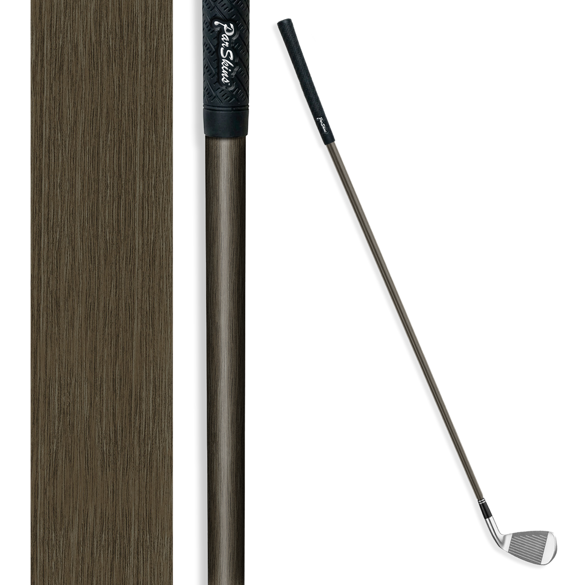 Iron/Putter Shaft Woodgrain Bango Skin