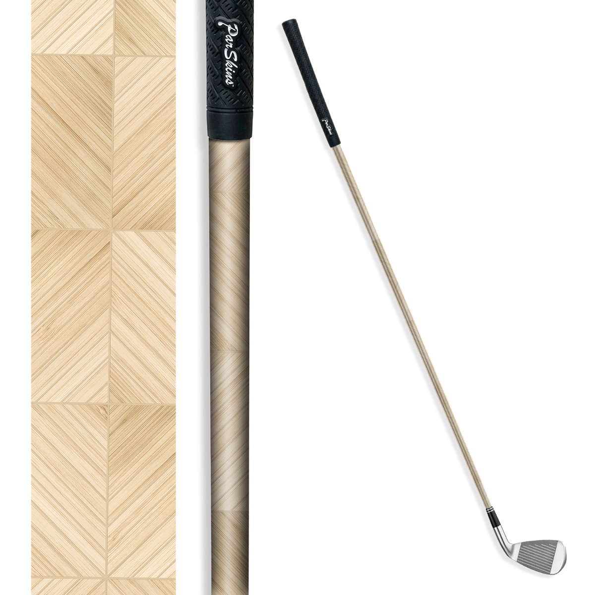 Iron/Putter Shaft Woodgrain Montmartre Skin