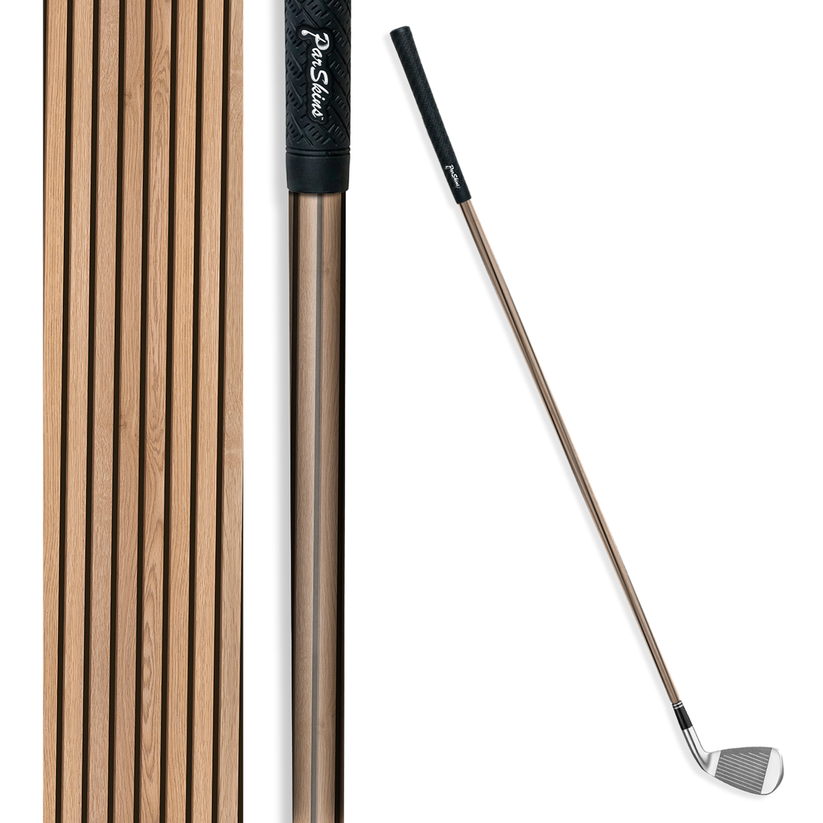 Iron/Putter Shaft Woodgrain Tokyo Skin